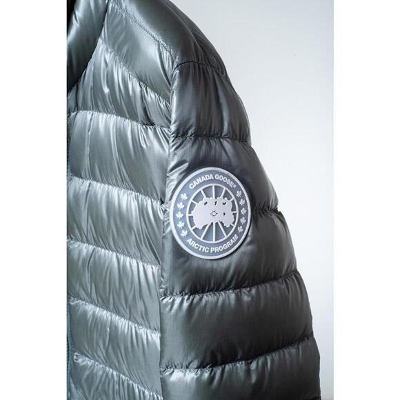 Canada Goose Green Shiny Duck Down Puffer Jacket - Picture 3 of 4